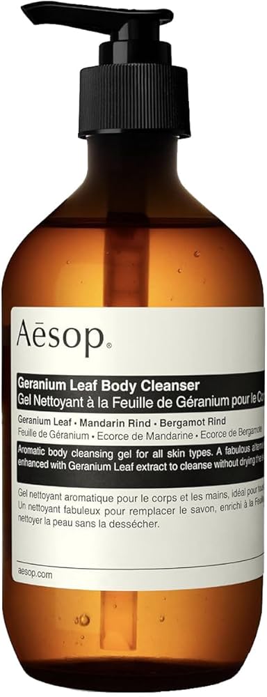 ボディソープ Aesop Geranium Leaf Body Cleanser 500ml Aesop Geranium Leaf Body Cleanser 500ml | Dermstore
